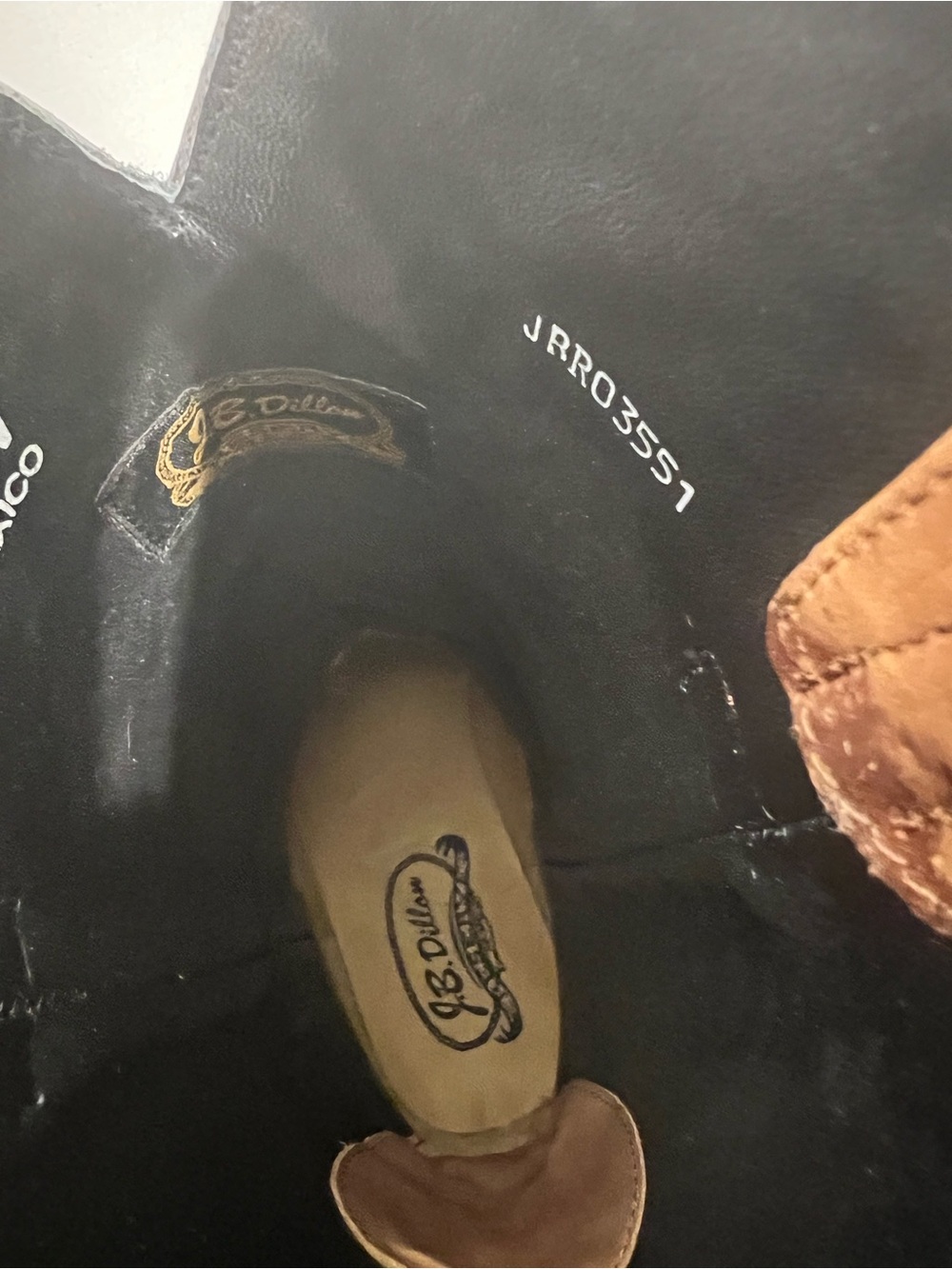 J.B. Dillon Brown Leather Western Cowboy Boots - Picture 15 of 16